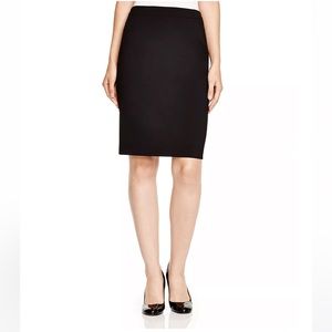 Hugo Boss Villa Fundamental Black Pencil Skirt New With Tags